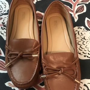 MICHAEL KORS Lillie Leather Moccasin